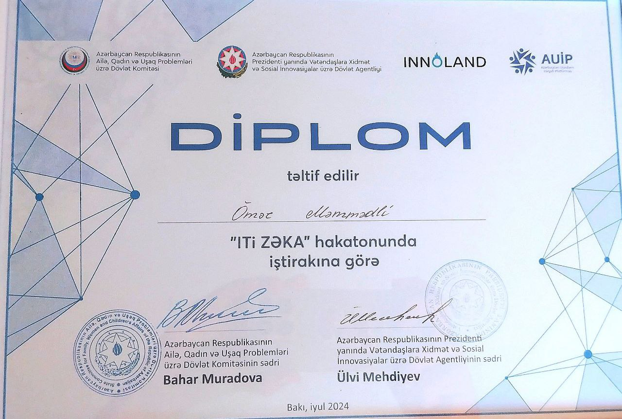 İTi Zəka Hakaton